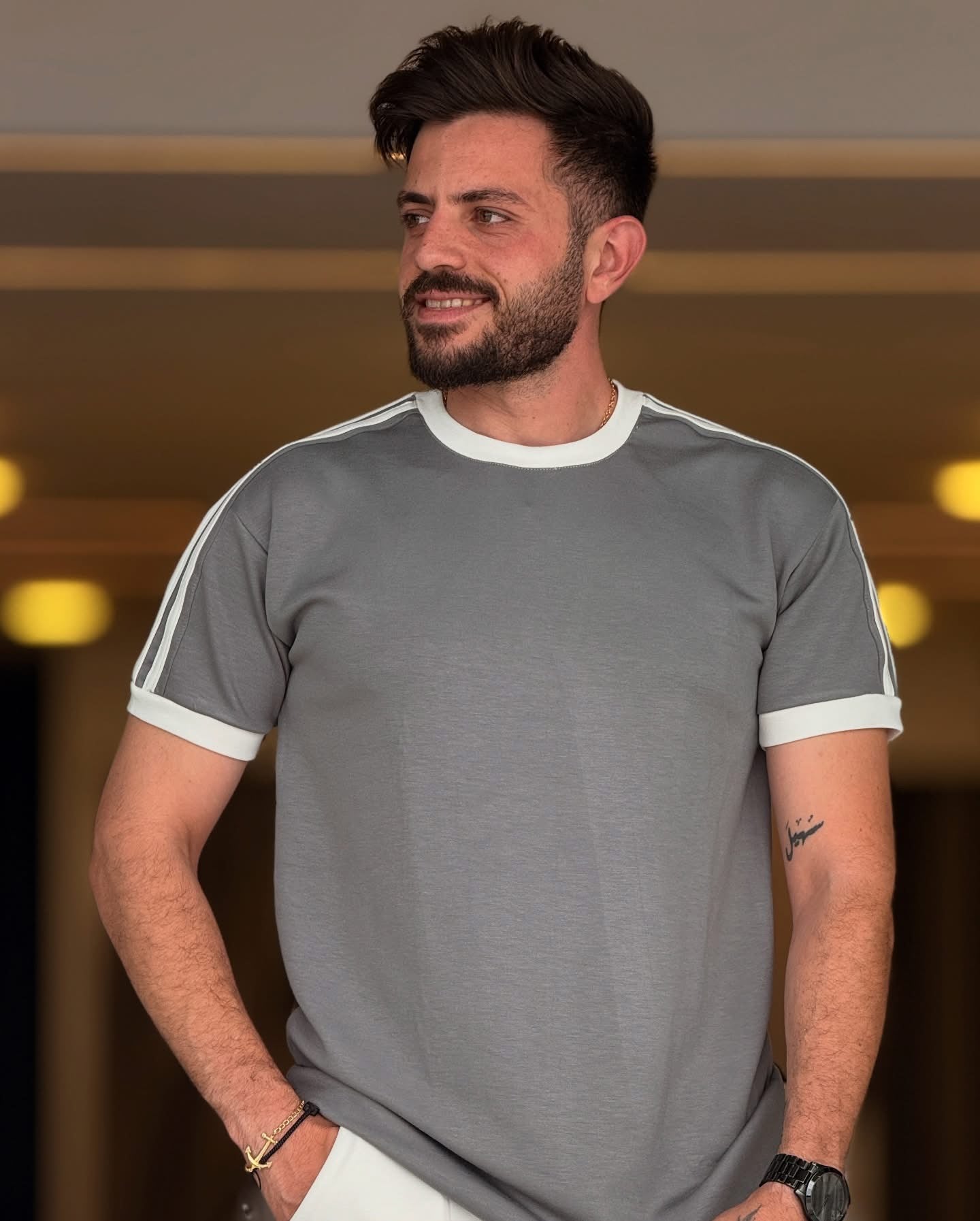 Dry Fit 2 Pcs Style Tracksuit LI -53