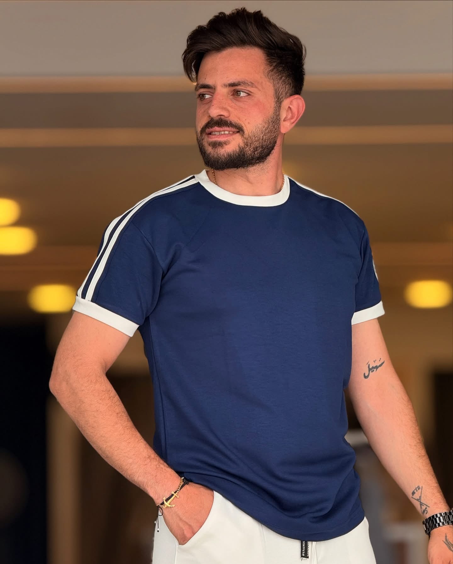 Dry Fit 2 Pcs Style Tracksuit LI -53