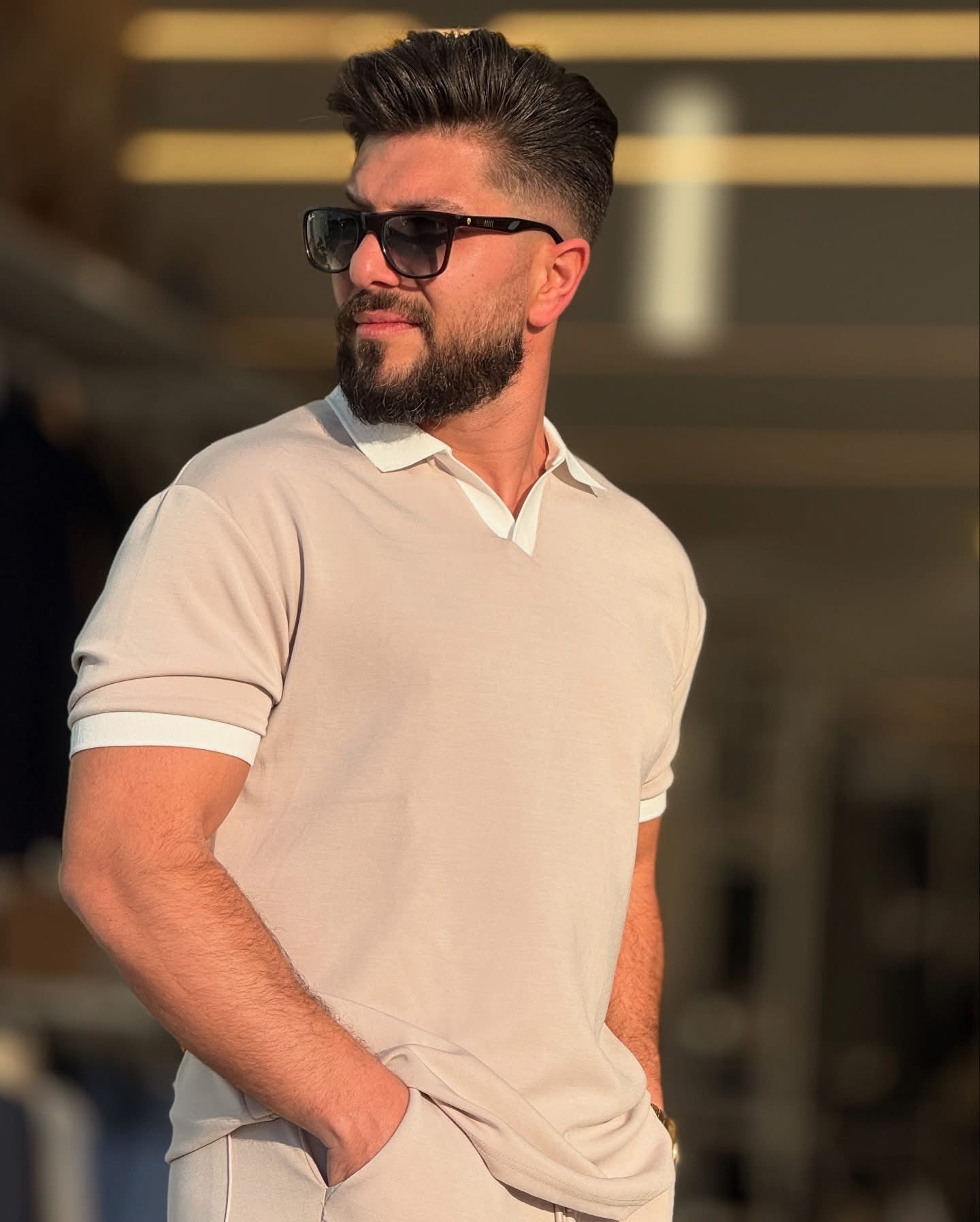 Dry Fit 2 Pcs Style Tracksuit LI -51