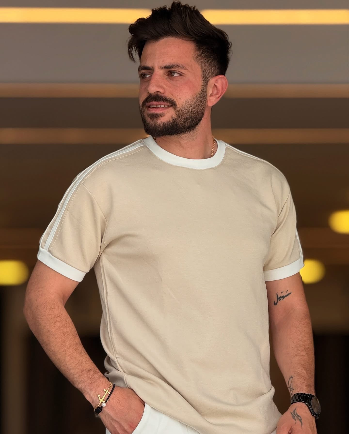 Dry Fit 2 Pcs Style Tracksuit LI -53