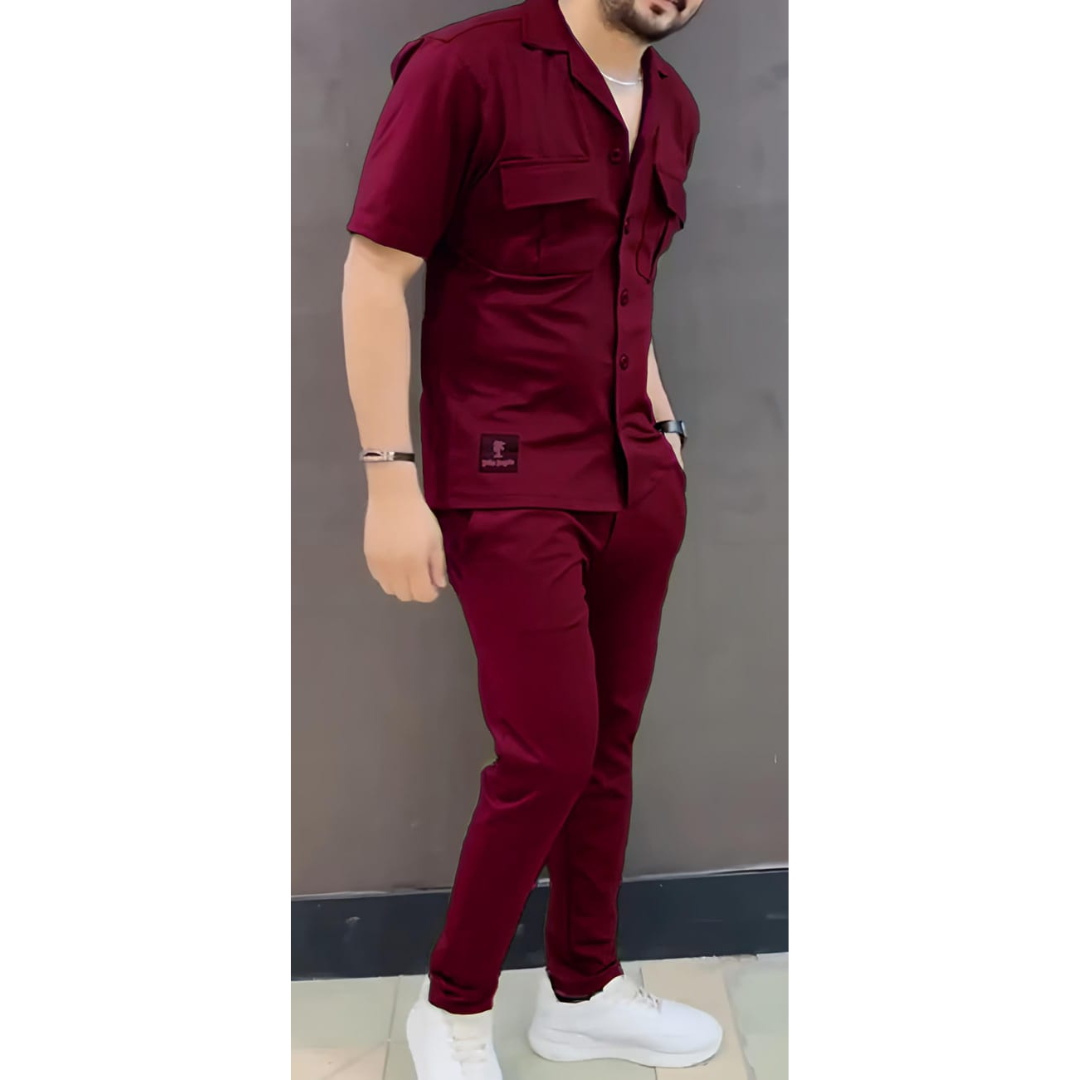 LI-15 Dry Fit 2 Pcs Style Tracksuit