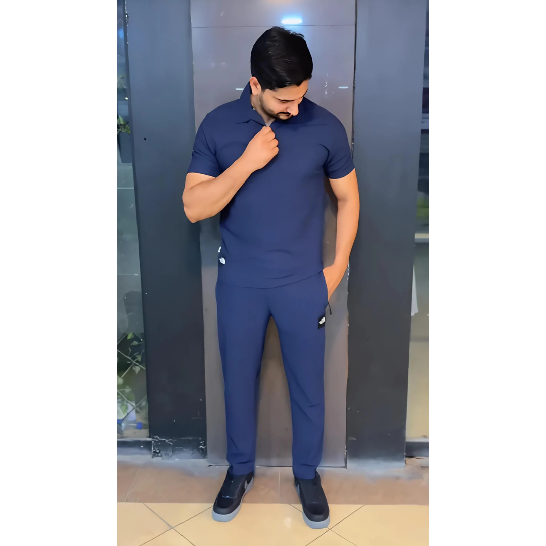Q-04 Clean Cut Polo Co-Ord – Pure Class