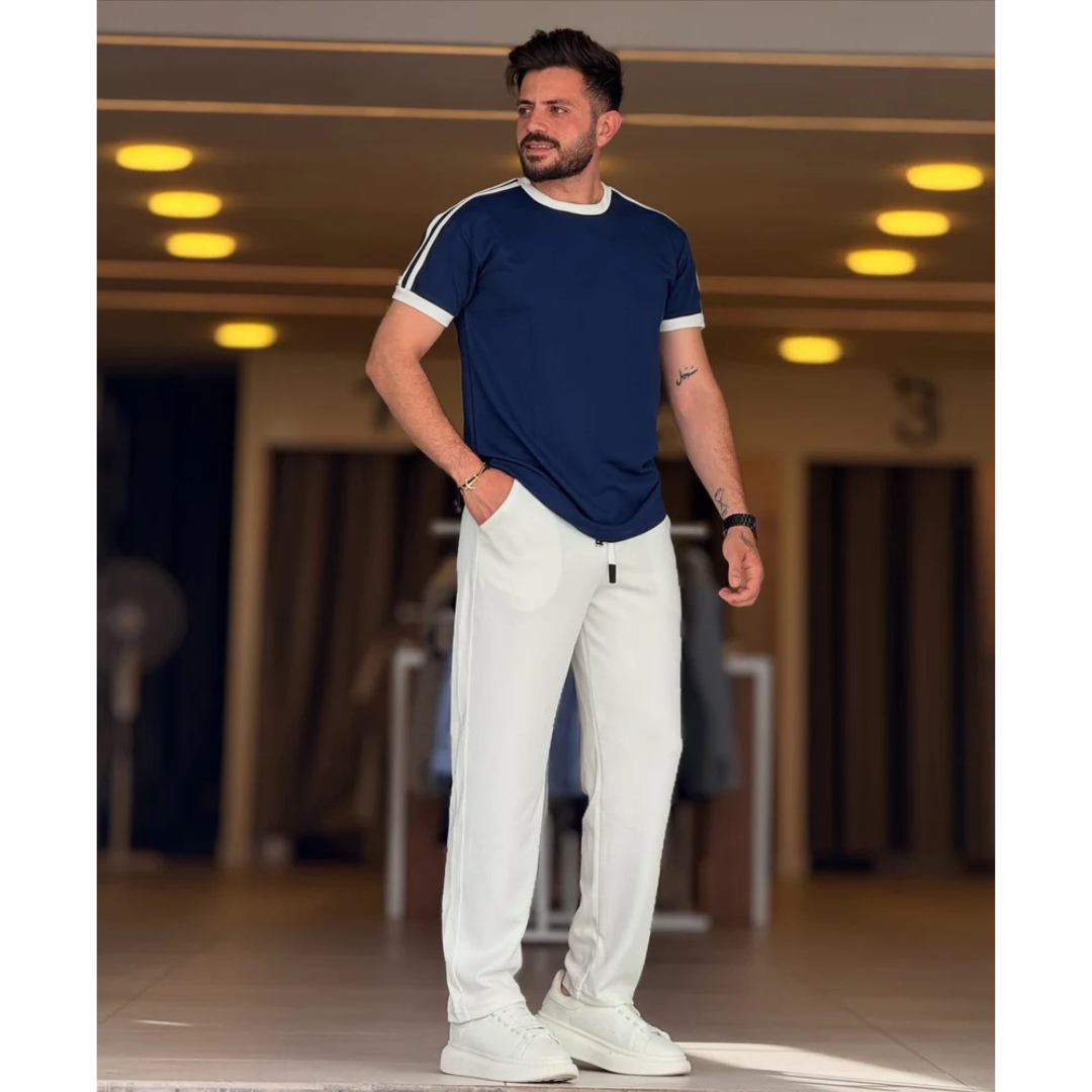 Dry Fit 2 Pcs Style Tracksuit LI -53