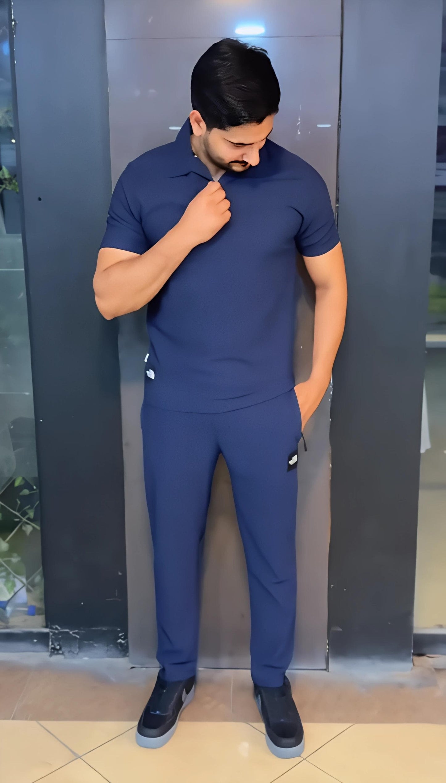 Q-04 Clean Cut Polo Co-Ord – Pure Class