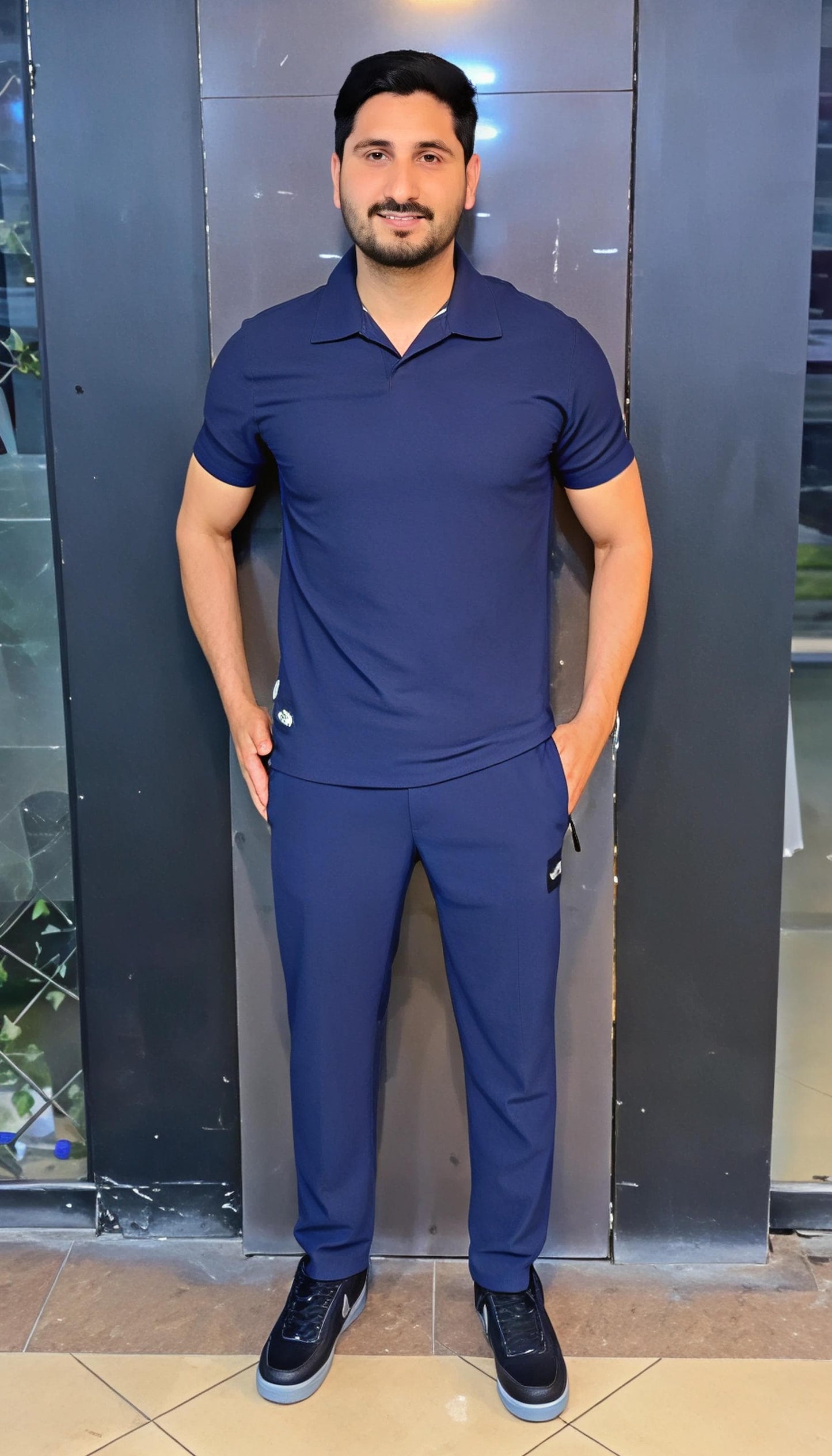Q-04 Clean Cut Polo Co-Ord – Pure Class