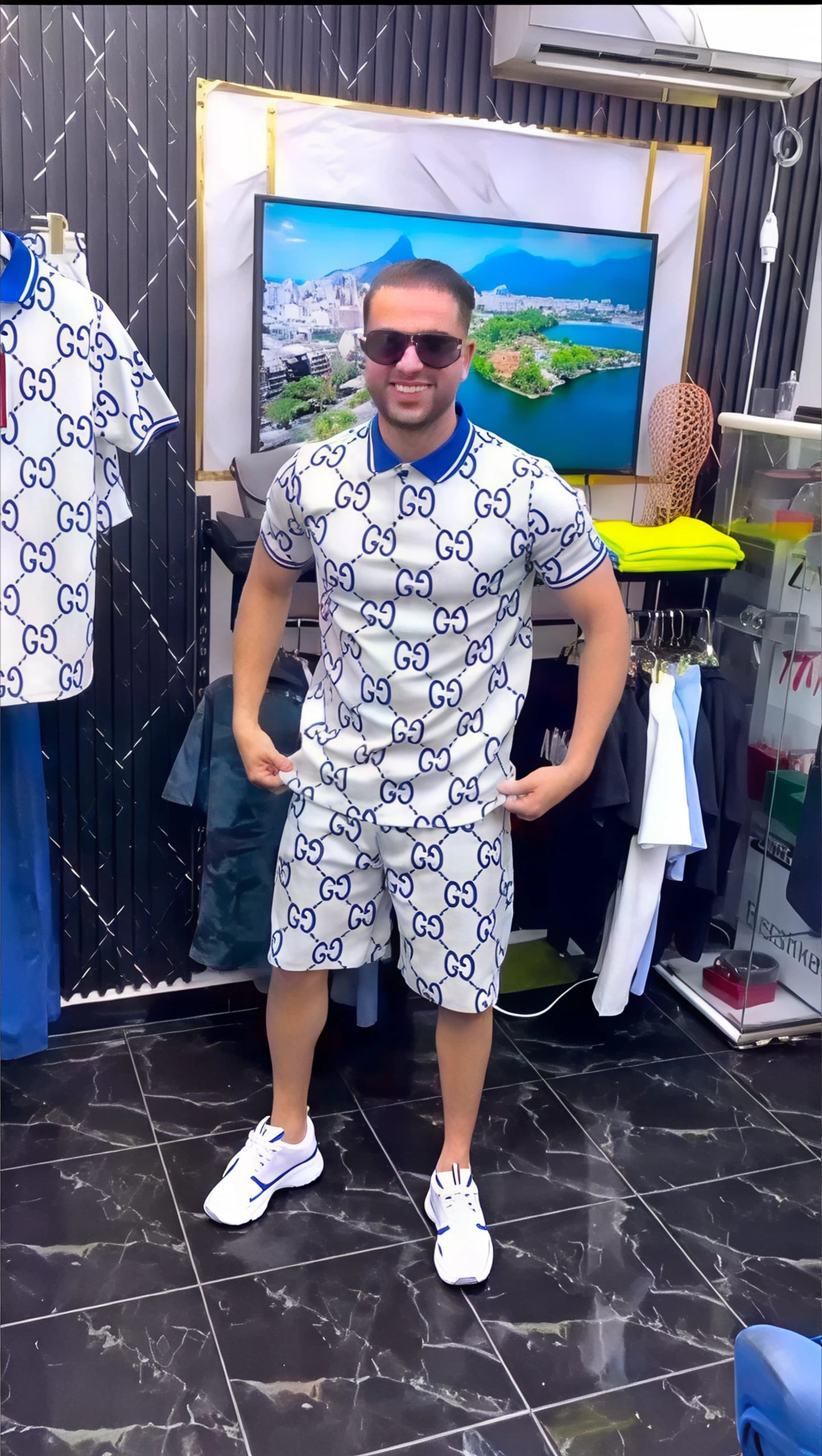 Q-29 SHORTS & T-SHIRT Set