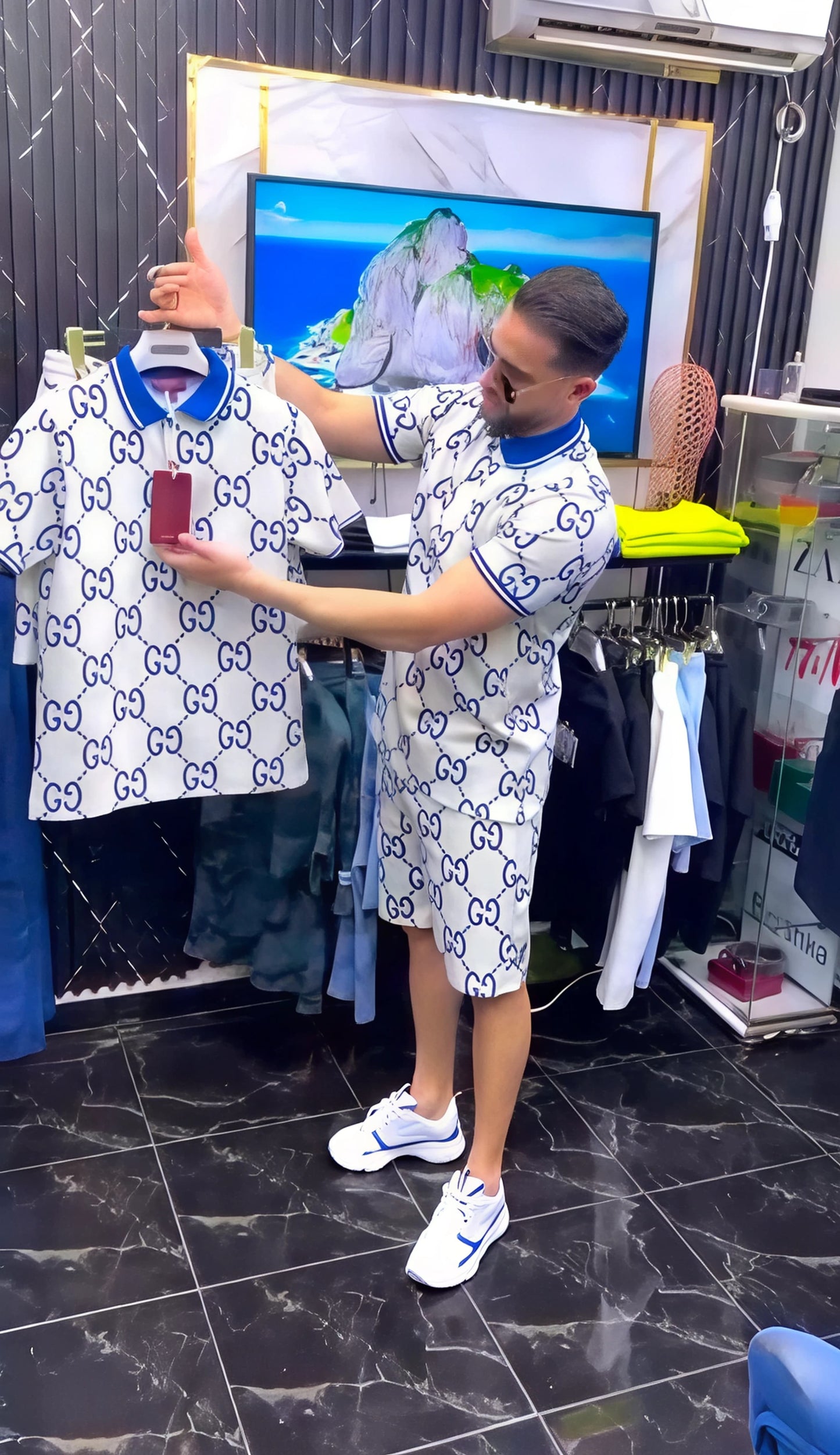 Q-29 SHORTS & T-SHIRT Set