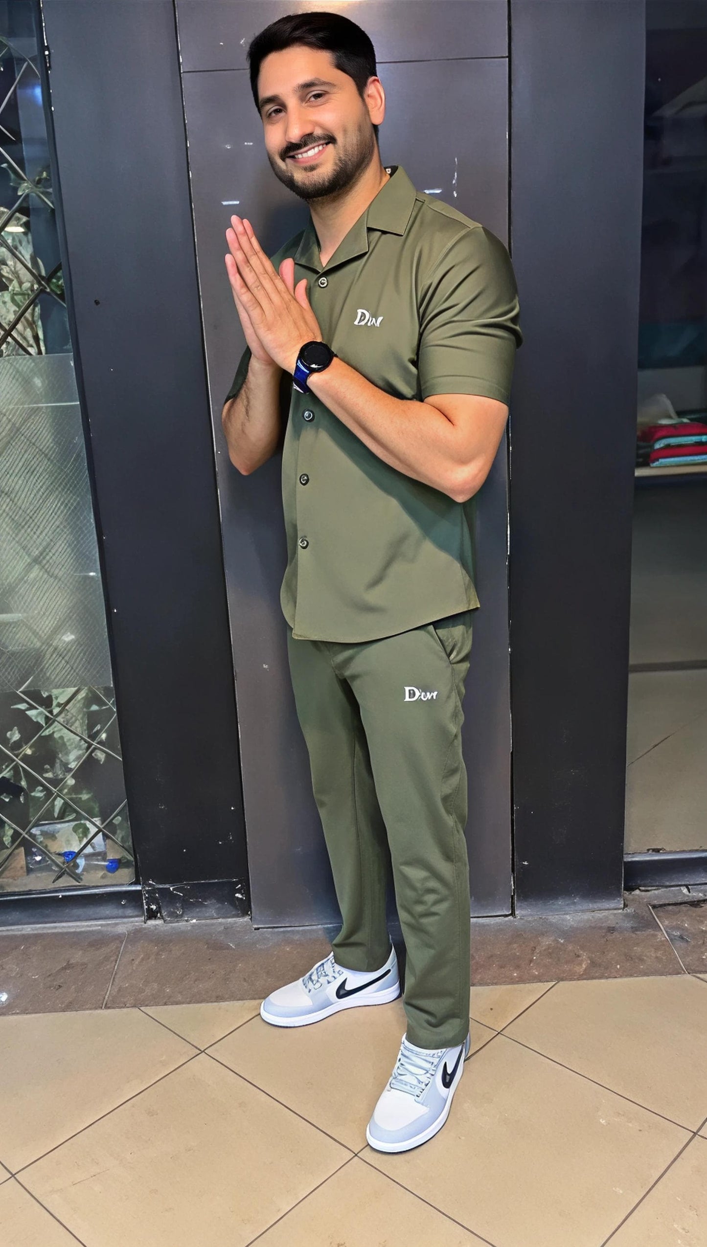 Q-01 Button-Down Chill Set – Classic Vibe