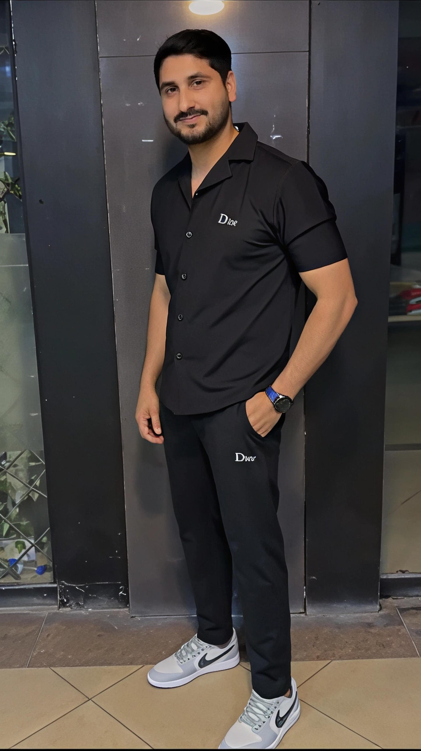 Q-01 Button-Down Chill Set – Classic Vibe