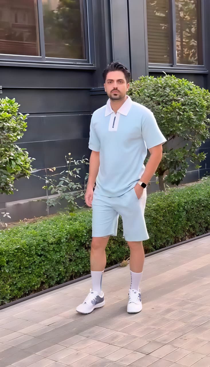 Q-39 Tshirt & Shorts Set