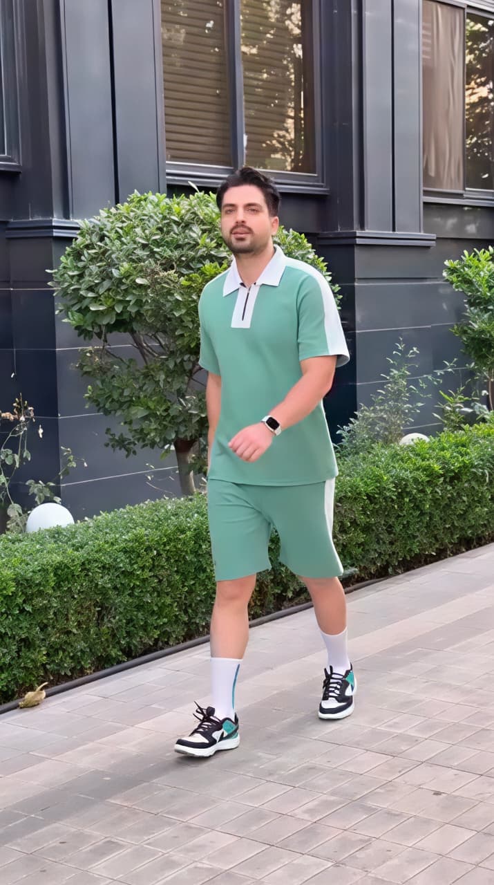 Q-39 Tshirt & Shorts Set