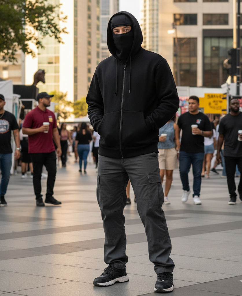 Balaclava -Zip Hoodie – Built Different